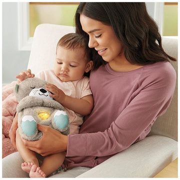 Peluche Interativo com Luz e Música - Lontra Castanho - OnLike